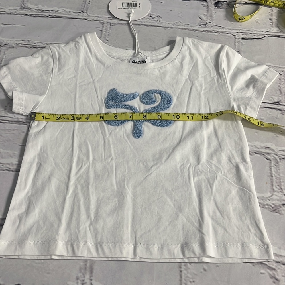 Princess Polly Organic Cotton Take Care Baby Tee Sz 0. - Picture 9 of 10